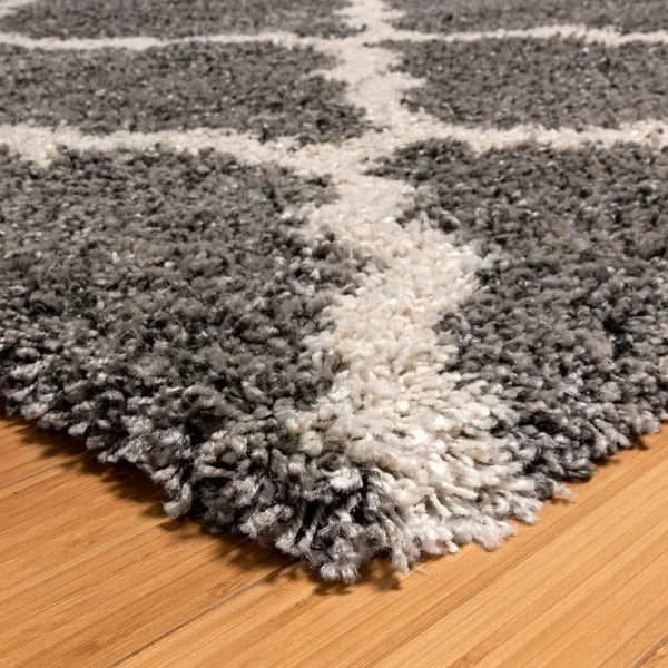 Thomasville Marketplace Luxury Shag Rug, Trellis, 7’10” x 10’