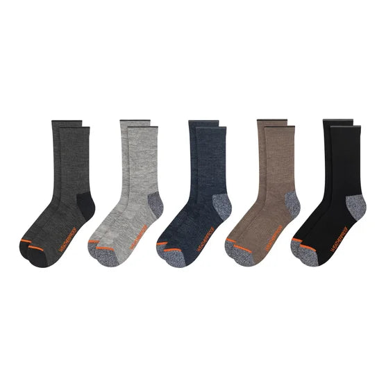 Weatherproof Vintage Mens Outdoor Crew Sock Pair