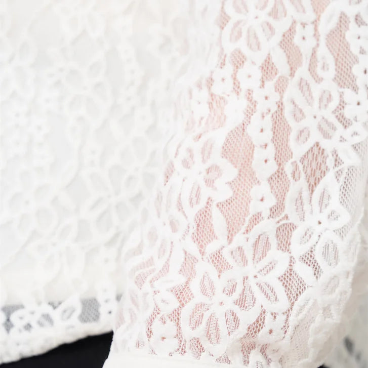 Cable & Gauge Women's Lace Blouse