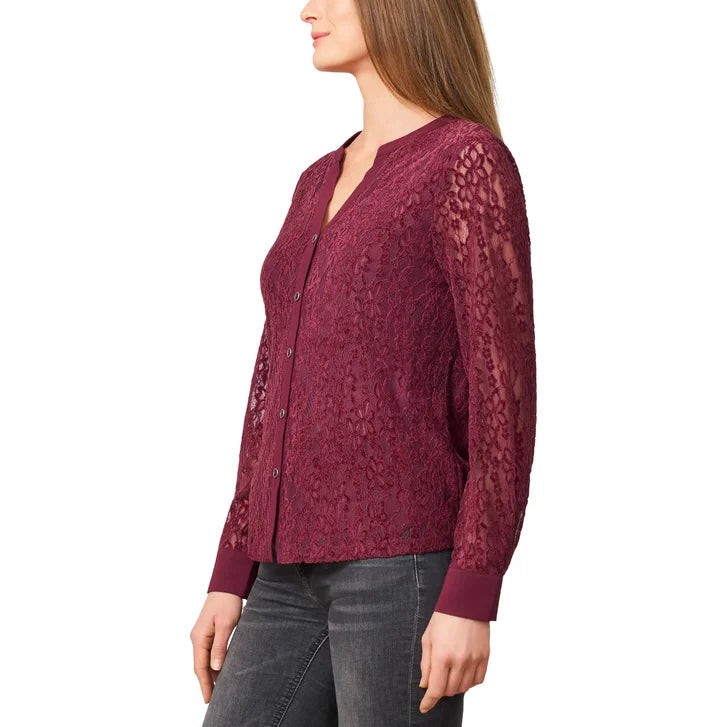 Cable & Gauge Women's Lace Blouse