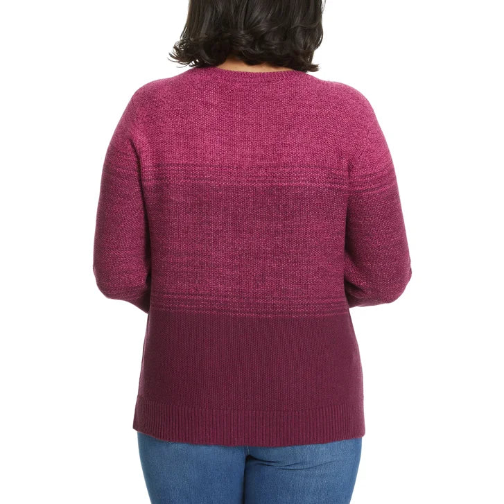 Gloria Vanderbilt Women's Crewneck Sweater