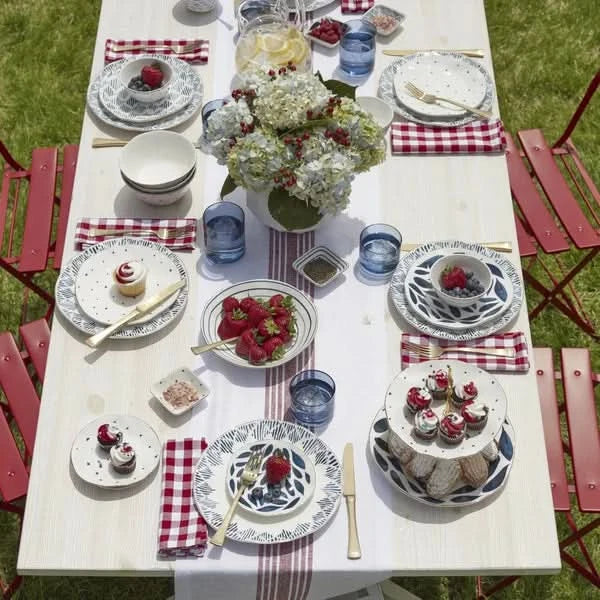 Lenox Blue Bay Porcelain 12-piece Dinnerware Set