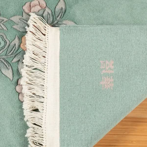 Pagoda Hand Knotted Rug Collection, Jasmin, Light Green