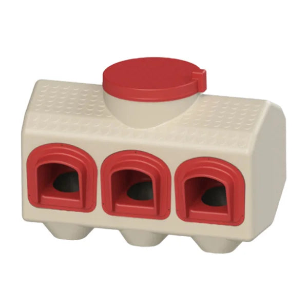 OverEZ Medium Chicken Coop with Feeder and Waterer