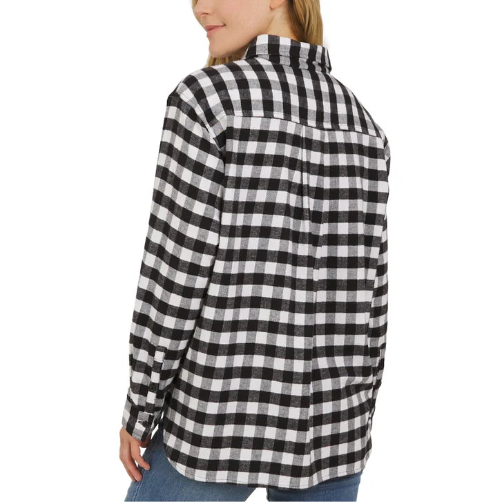 Land's End Women's Flannel Shirt
