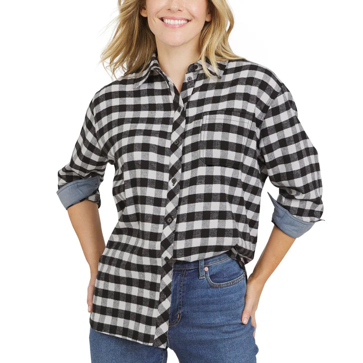 Land's End Women's Flannel Shirt