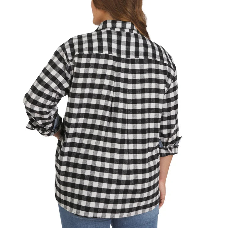 Land's End Women's Flannel Shirt