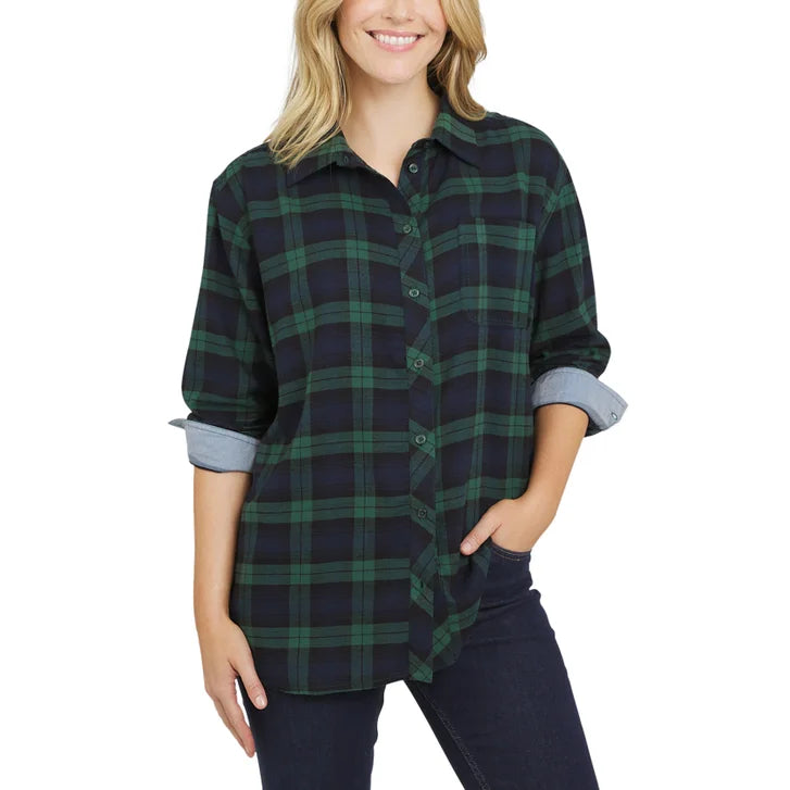 Land's End Women's Flannel Shirt