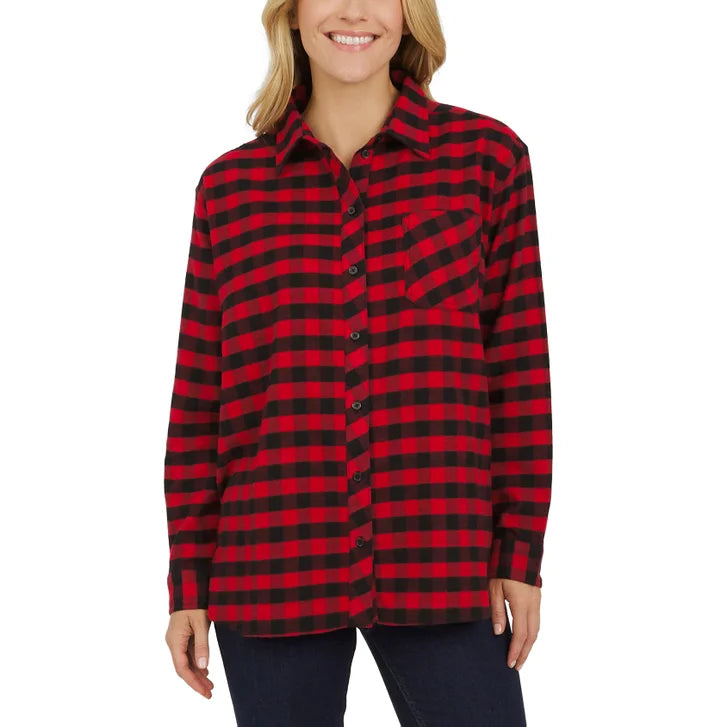 Land's End Women's Flannel Shirt