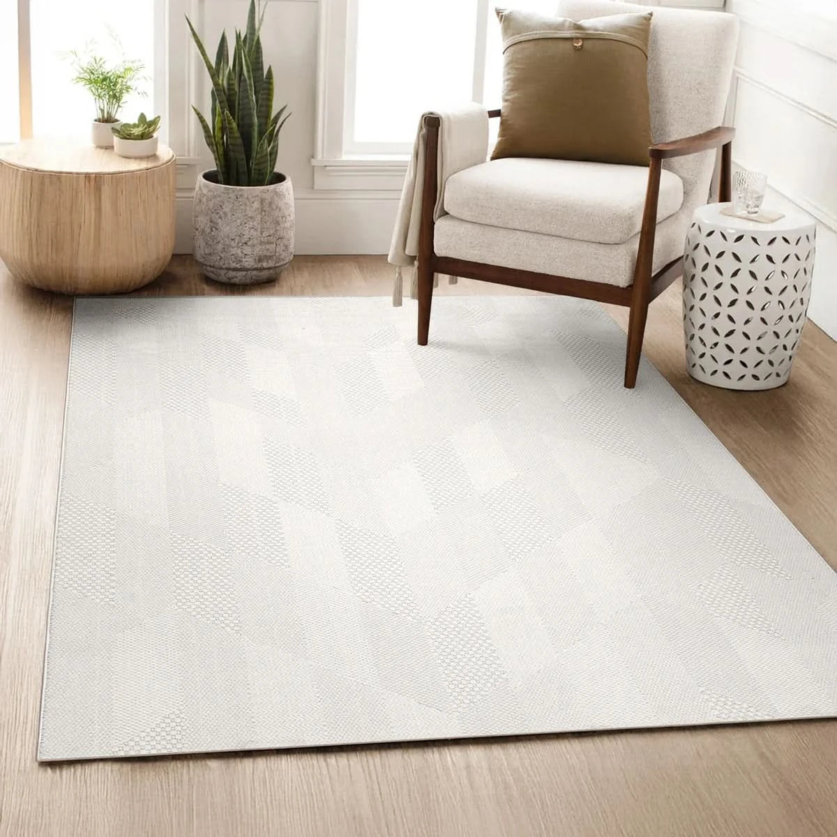 Helios Area Rug Collection, Emile Cream