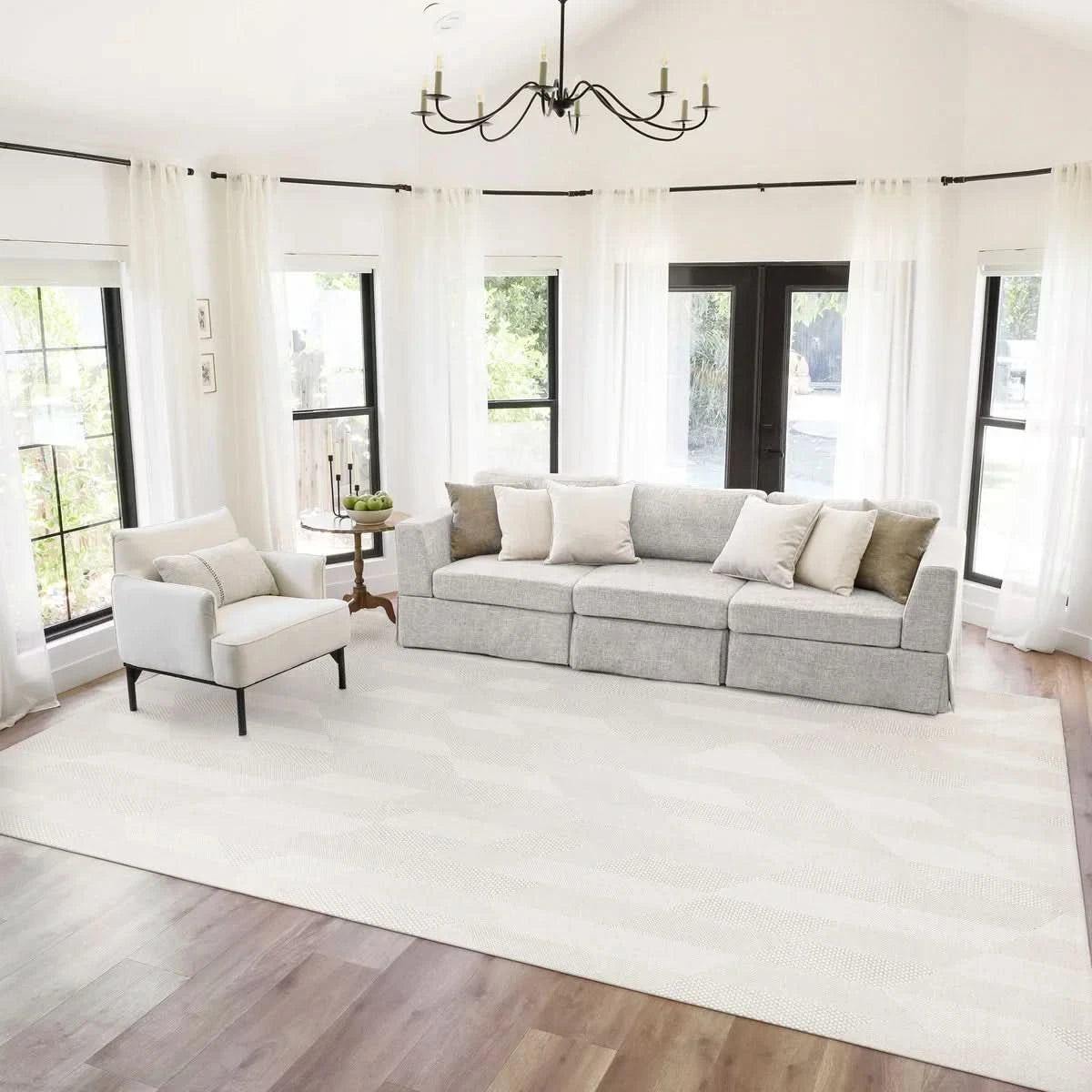 Helios Area Rug Collection, Emile Cream