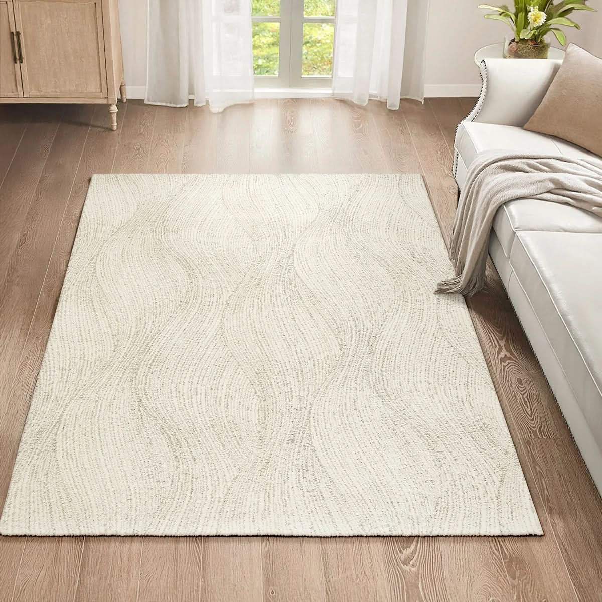 Foxwood Cozy Area Rug Collection, Conner Cream