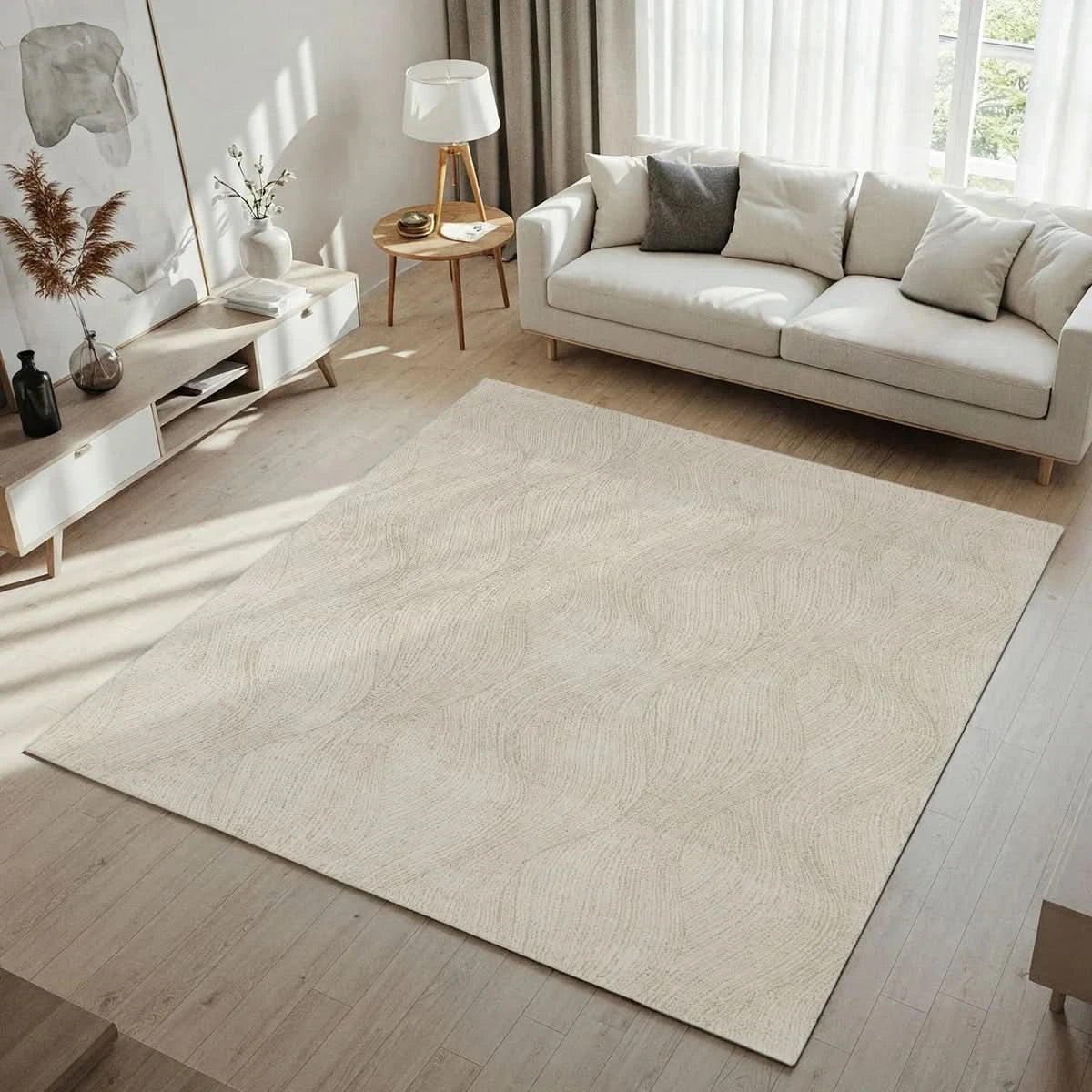 Foxwood Cozy Area Rug Collection, Conner Cream