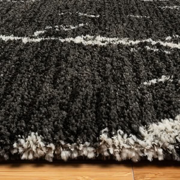 Foxwood Cozy Area Rug Collection, Radley Charcoal