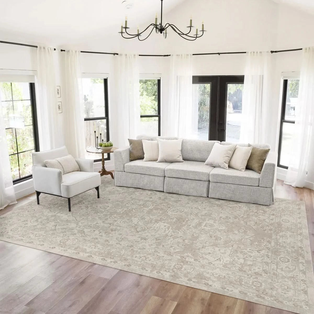 Helios Area Rug Collection, Nolan Beige