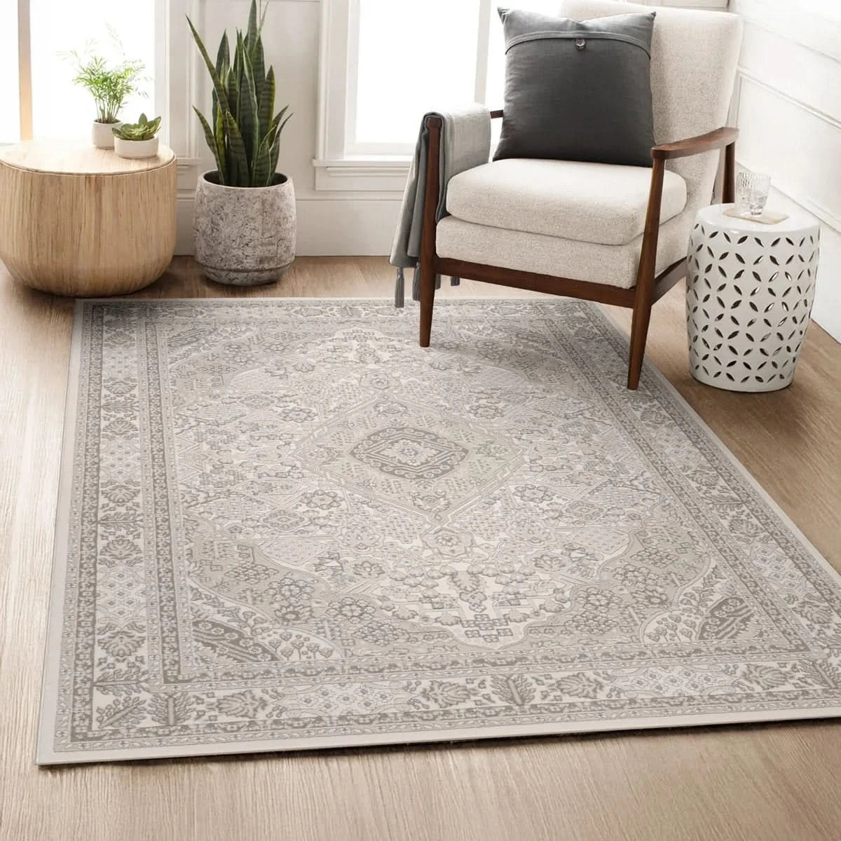 Helios Area Rug Collection, Parsons Gray