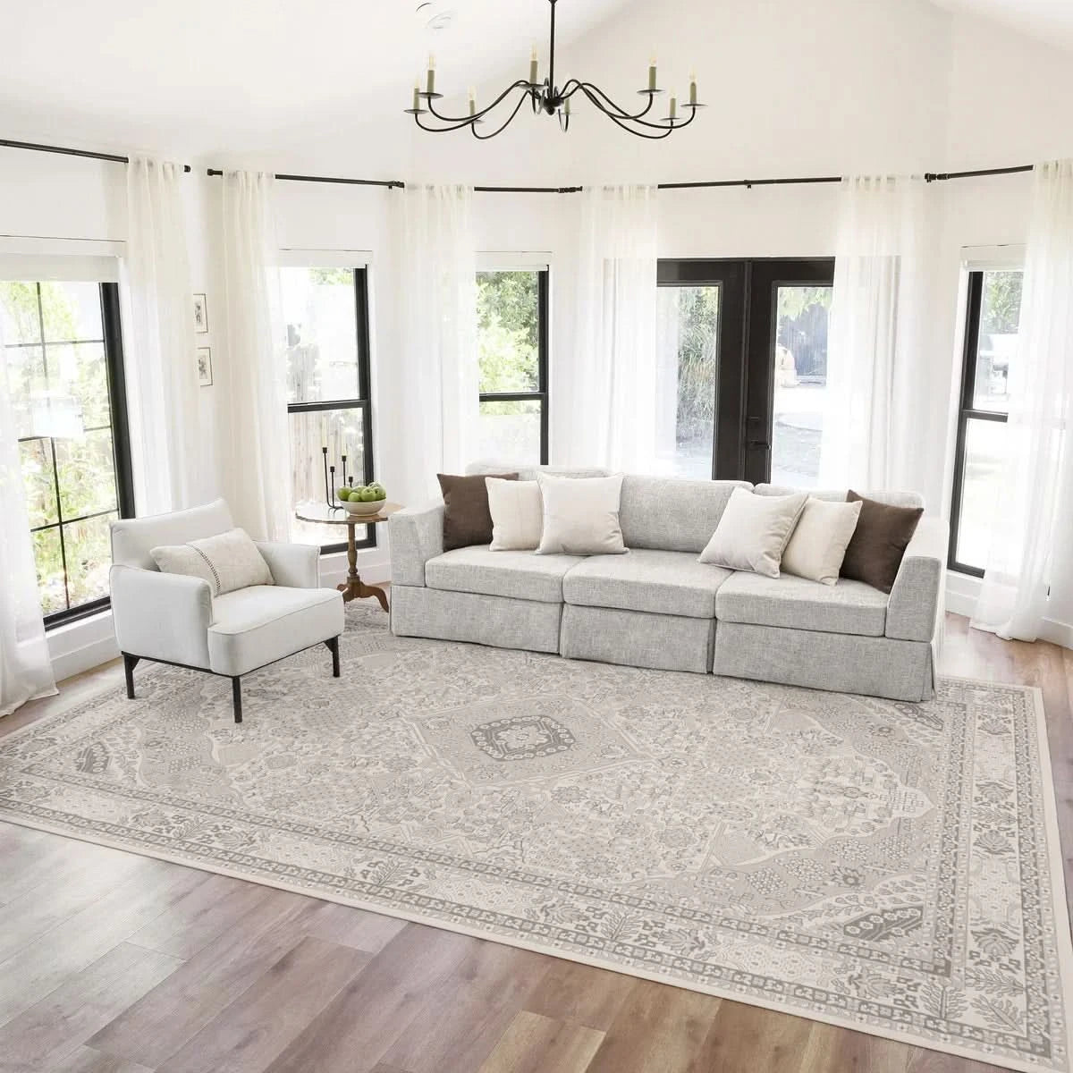 Helios Area Rug Collection, Parsons Gray