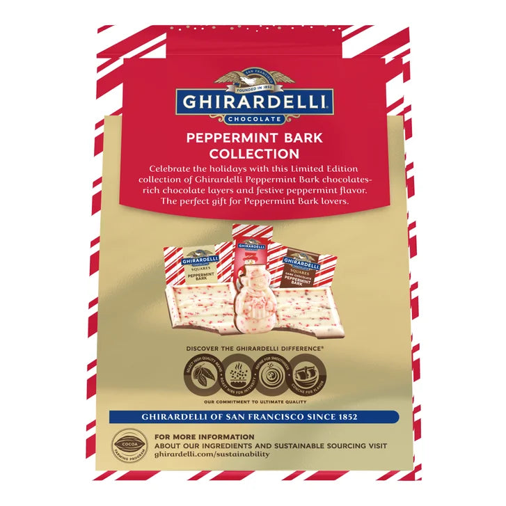 Ghirardelli Peppermint Bark Collection, 16.2 oz. Bag