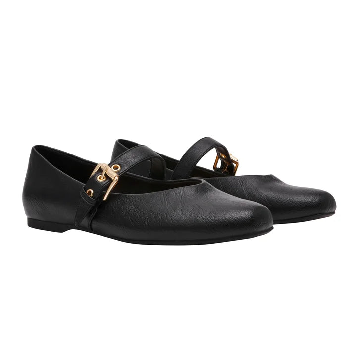 DV by Dolce Vita Women's Buckle Flat