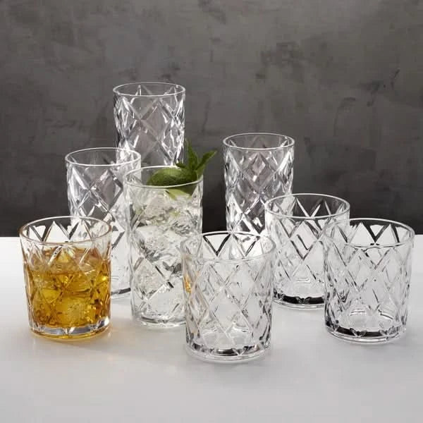 Mikasa Ansley 8 Piece Glassware