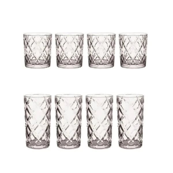 Mikasa Ansley 8 Piece Glassware