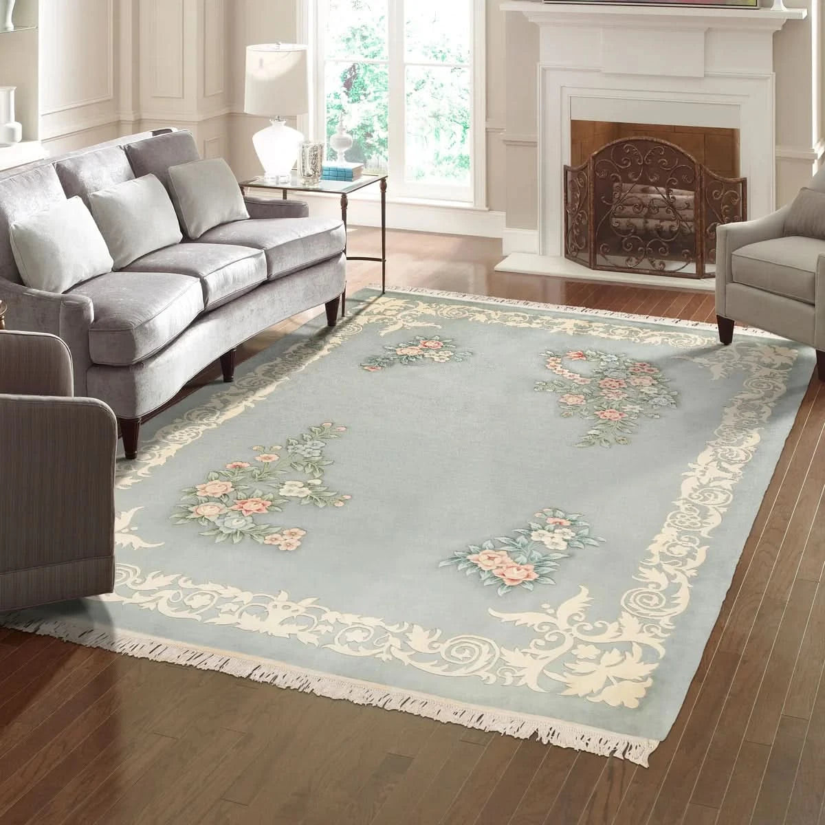 Pagoda Hand Knotted Rug Collection, Cadence