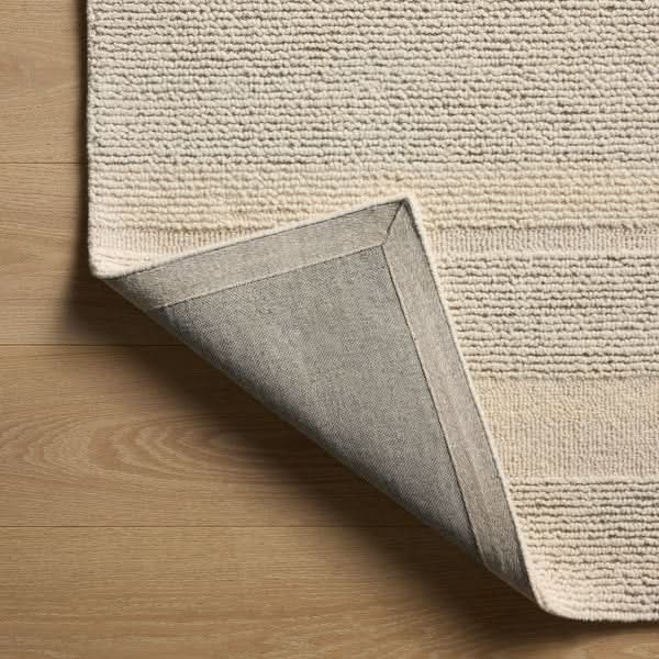 Loloi Melody Wool Rug Collection, Stripe Tan