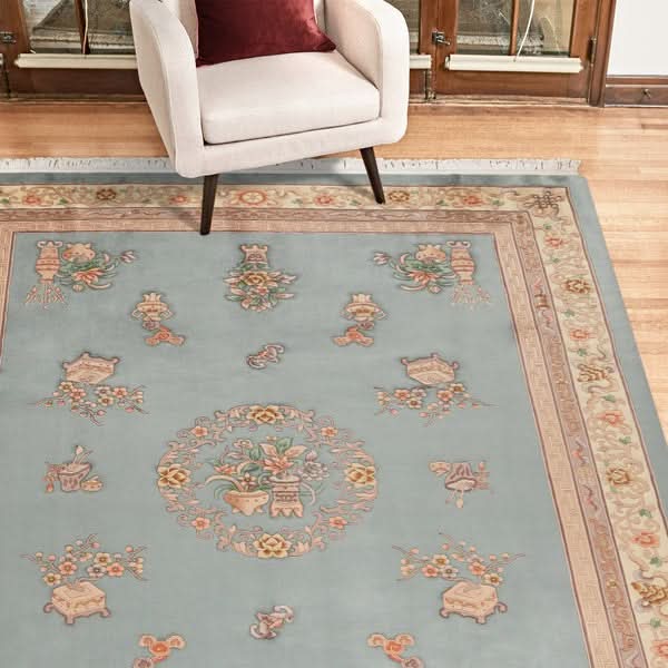 Pagoda Hand Knotted Rug Collection, Atticus