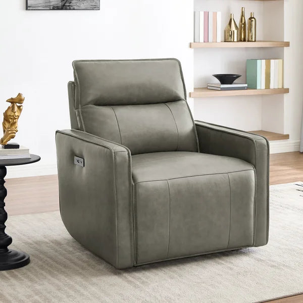 Henredon Keira Leather Zero Gravity Recliner