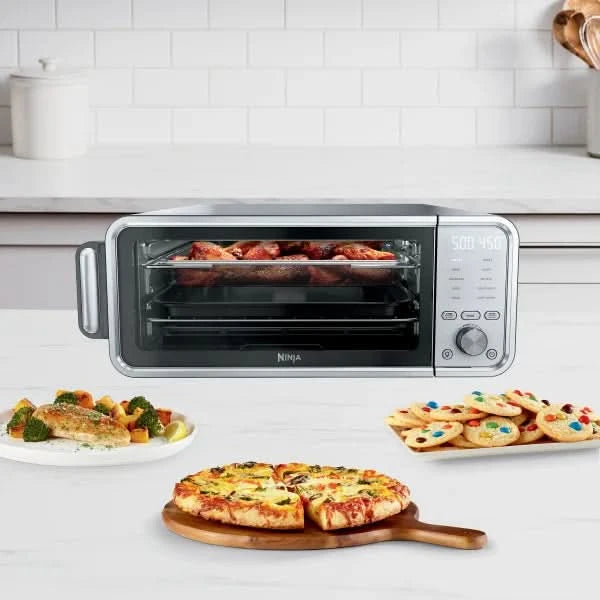 Ninja Flip 10-in-1 Toaster Oven & Air Fryer with Added Broil Rack