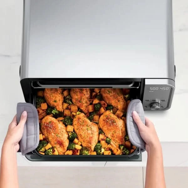 Ninja Flip 10-in-1 Toaster Oven & Air Fryer with Added Broil Rack