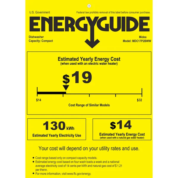 Midea Portable Countertop Dishwasher with Built-In Pump