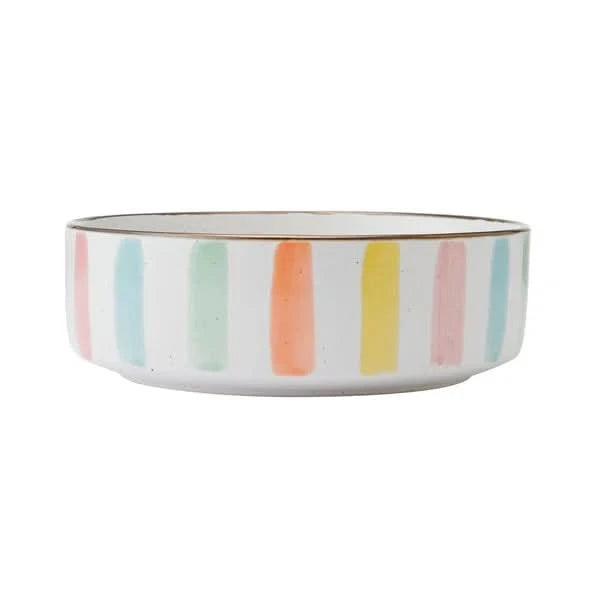 Darbie Angell Happy Spring Summer 9-piece Stoneware Bowl Set