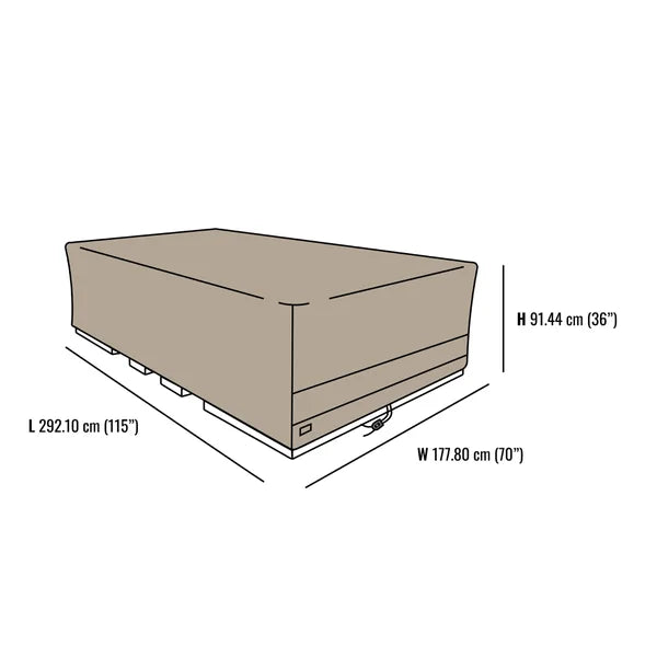 Outdoor Patio Chat Set Furniture Cover