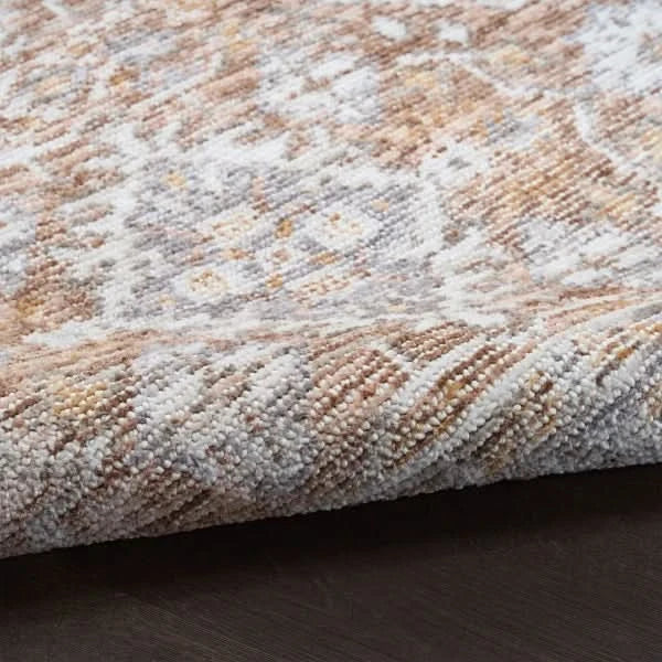 Nourison Hastings Area Rug Collection, Cian Ivory/Rust