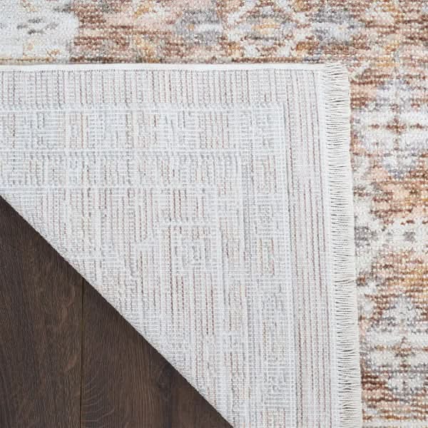 Nourison Hastings Area Rug Collection, Cian Ivory/Rust