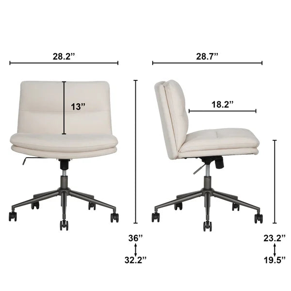 Elle Decor Gracie Criss-Cross Chair