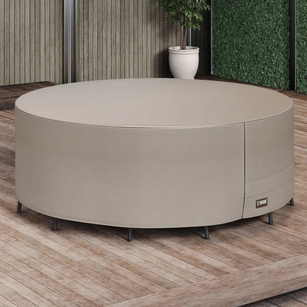 Outdoor Round Patio Table Set Cover