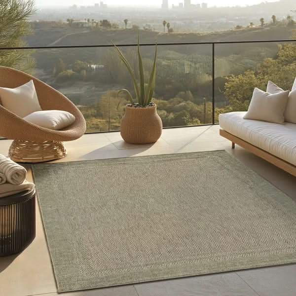 Ravenna Indoor/Outdoor Rug, Landry Green