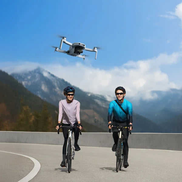 Potensic ATOM 2 4K Drone Bundle with 128GB MicroSD Card, Remote Lanyard and 2 Spare Propeller Kits.