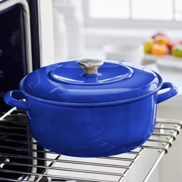 Merten & Storck 5.5-Quart Dutch Oven with Lid, 3.7-Quart Braiser with Lid, 2-pack