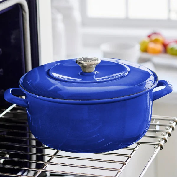 Merten & Storck 5.3-Quart Dutch Oven with Lid, 3.7-Quart Braiser with Lid, 2-pack