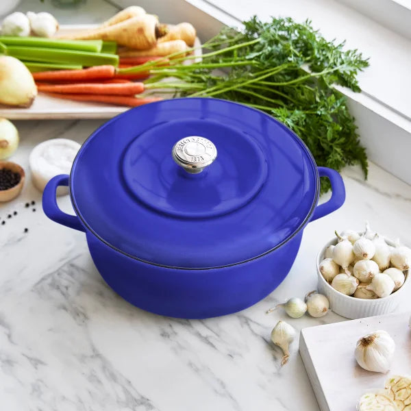 Merten & Storck 5.3-Quart Dutch Oven with Lid, 3.7-Quart Braiser with Lid, 2-pack