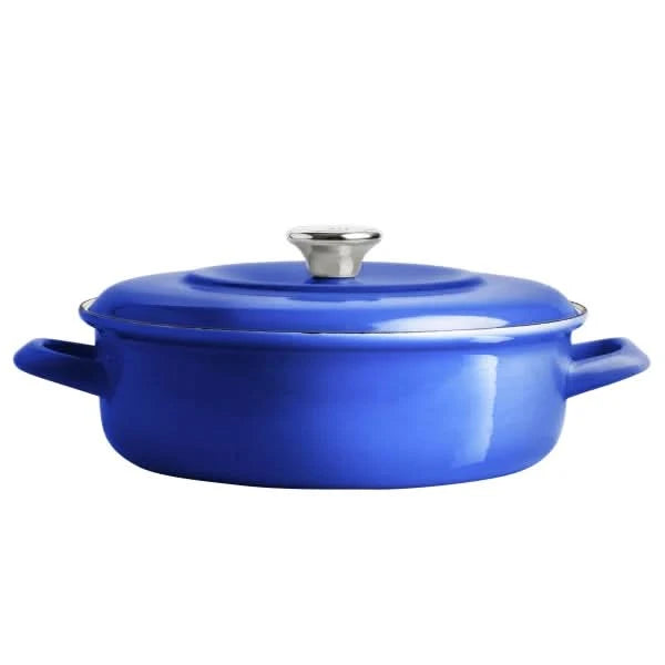 Merten & Storck 5.5-Quart Dutch Oven with Lid, 3.7-Quart Braiser with Lid, 2-pack