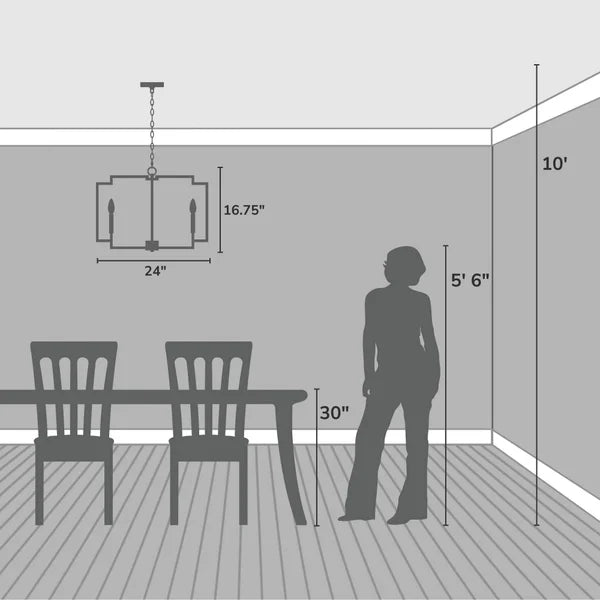 Hunter Zoanne 5 Light Chandelier