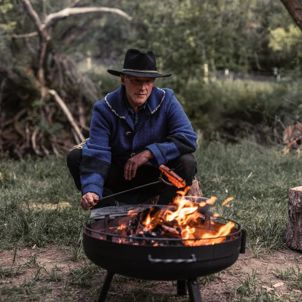 Barebones 23” Cowboy Fire Pit Grill