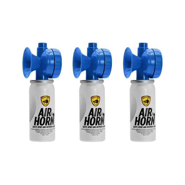 Guard Dog Security Air Horn, 3-pack