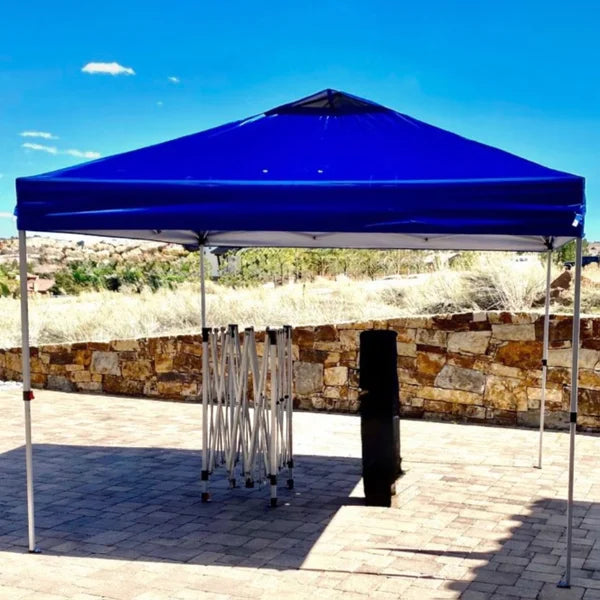 POPUP-SHADE 10’x10’ Instant Canopy One-person Setup plus Wheel-bag