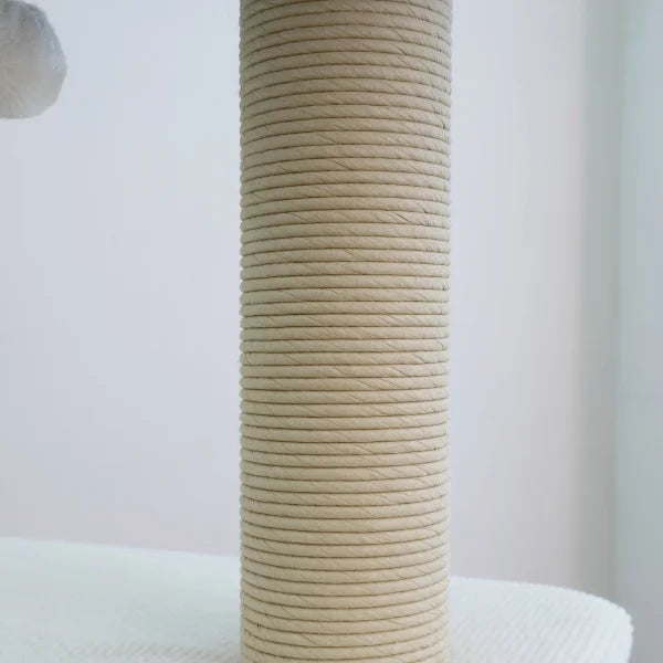Catry Pasadena 54 inch Cat Tree, With 5 Levels and Condo, Beige