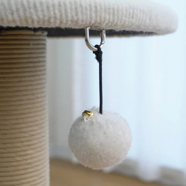 Catry Pasadena 54 inch Cat Tree, With 5 Levels and Condo, Beige